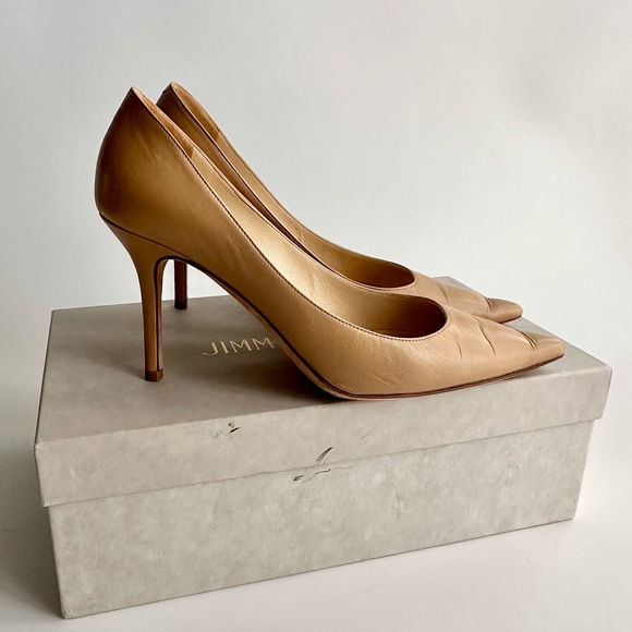 Jimmy Choo Tan Heels - Picture 5 of 13